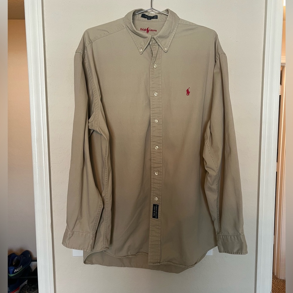 Ralph Lauren “The Blaire” Button Down Shirt - Size L